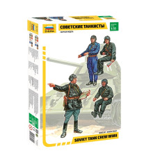  Модель "Советские танкисты" 1/35 Звезда