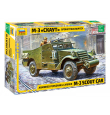  Модель "Сов.бронетраспортер М-3 Скаут" 1/35 Звезда