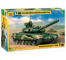  Модель Российский боевой танк "Т-90"  1/35 Звезда
