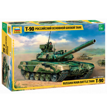  Модель Российский боевой танк "Т-90"  1/35 Звезда