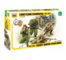  Модель "Советские снайперы" 1/35 Звезда