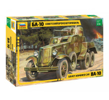  Модель Советский бронеавтомобиль "БА-10"1/35 Звезда