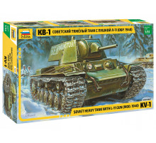  Модель Советский тяжелый танк КВ 1 с пушкой Л 11 1/35 3624 Z