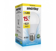 Лампа светодиодная Smartbuy 15Вт Е27 3000К 