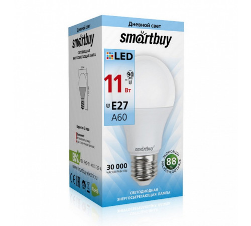 Лампа светод. Smartbuy 11Вт Е27 4000К