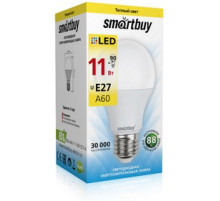 Лампа светодиодная Smartbuy 11Вт Е27 3000К