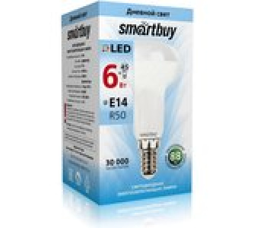 Лампа светод. Smart Buy 6Вт Е14 R50 4000K