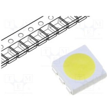 Светодиод SMD 5050 белый 3.3В.60мA 