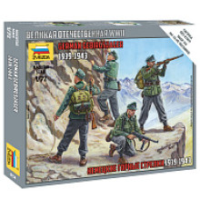 Модель"Немецкие горные стрелки" 1/72 Звезда