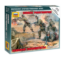 Модель "Немецкие парашютисты" 1/72 Звезда