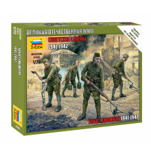 Модель "Советские саперы " 1/72 Звезда