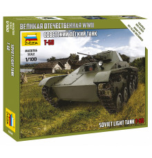 Модель"Сов.легкий танк Т-60" 1/100 Звезда/6258/