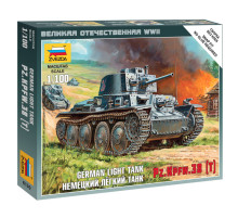 Модель Немецкий легкий танк Т 38 1/100 6130 чз
