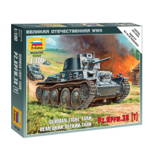 Модель "Нем. легкий танк Т-38 1/100 /6130/