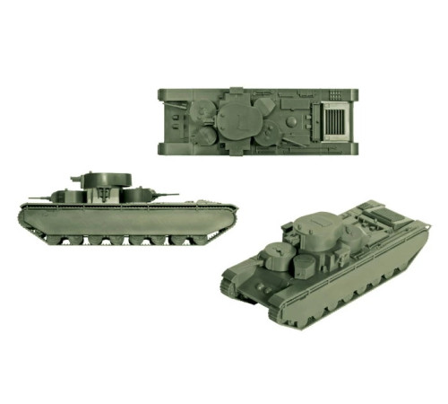 Модель "Сов.тяжелый танк" Т-35" 1/100  /6203/