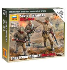 Модель "Советская пехота" 1/72 Звезда /6103/