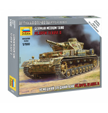 Модель "Нем.танк Т-IV" 1/100 Звезда /6151/