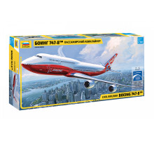 Модель "Боинг 747-8" 1/144 Звезда  7010 чз