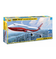 Модель "Боинг 747-8" 1/144 Звезда