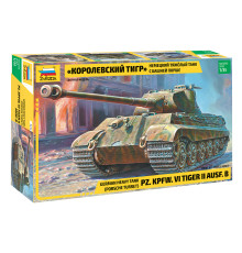 Модель "Королев.тигр с башнель Порше" 1/35 Звезда