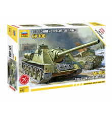 Модель "Су-100" 1/72 Звезда /5044/