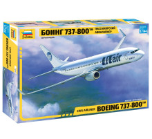 Модель "Боинг 737-800" 1/144 Звезда