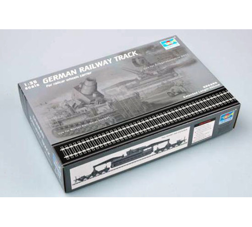 Модель "Рельсы нем.пушки Карл" 1/35 Trumpeter