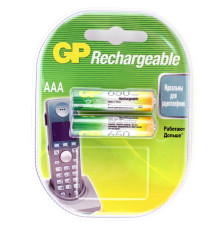 Аккумулятор GP AAA 650mA Ni-Mh 1.2Вольта