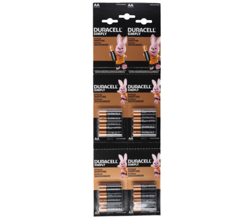 Элемент питания Duracell LR6 1.5Вольта
