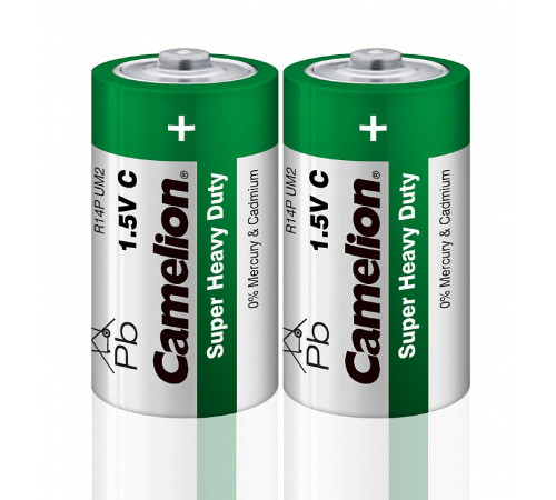 Элемент питания Camelion R14 1.5Вольта