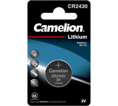 Элемент питания Camelion CR2430 3Вольта