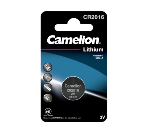 Элемент питания Camelion CR2016 3Вольта