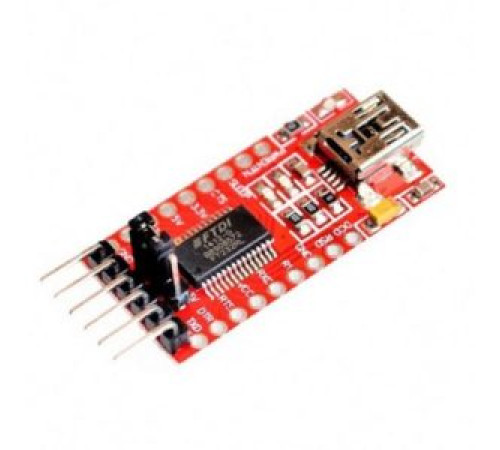 Преобразов. USB-UART на FT232RL,mini USB 6pin