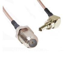 Пигтейл 15см F-мама TS9 угловой