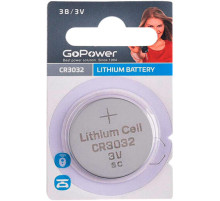 Элемент питания CR3032 3ВОЛЬТА GoPower
