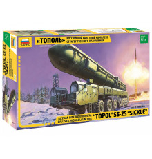 Модель "Тополь" 1/72 Звезда