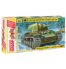 Подарочный набор "КВ-1" с пушкой Л11" 1/35 Звезда