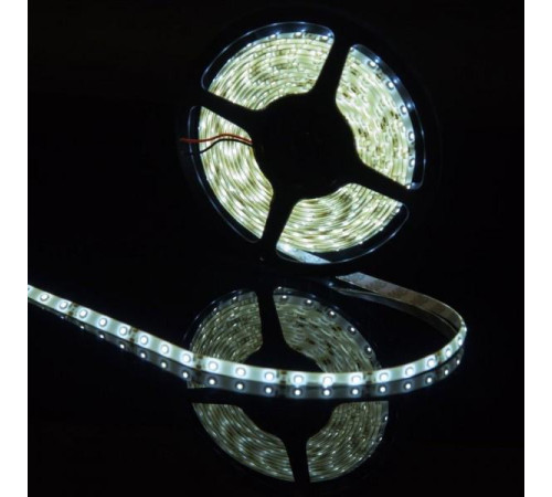 Лента св.диодная 12В.3528 белая IP65 60LED/1м.