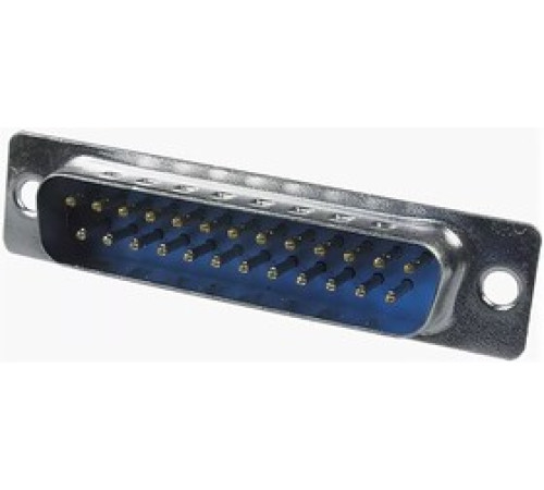 Разъем DB-25М 2-х рядный /на кабель/