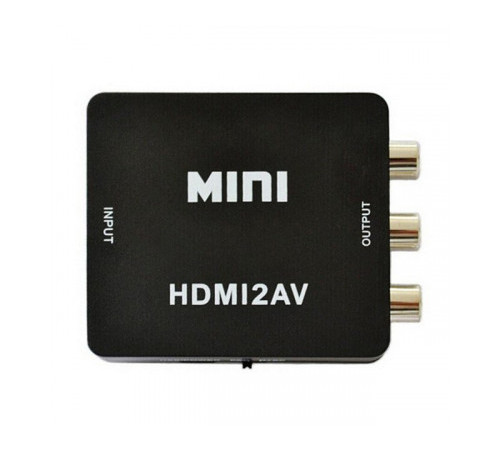 Конвертер видео HDMI /вх./-3RCA/вых./ HD1080Р 
