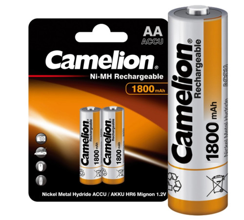 Аккумулятор Camelion AA 1800mA Ni-Mh 1.2Вольта