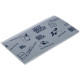 Клейкая масса голубого цвета Blu Tack