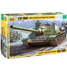 Модель "Су-100"  1/35 Звезда /3688/
