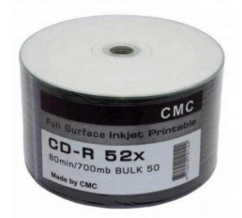Диск лазерный СМС CD-R 700Mb 52X print
