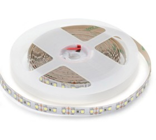 Лента св.диод. 12В 2835 белая. 120LED/1м. 1сегм.