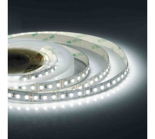 Лента св.диод. 12В 2835 белая. 120LED/1м. 1сегм.