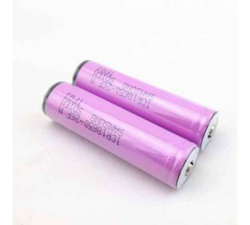 Аккумулятор Samsung Li-ion 2600mah 18650 3.7в с защитой
