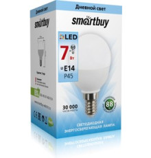 Лампа светод. Smartbuy 7Вт Е14 4000К шар