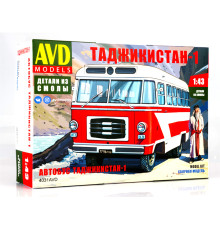 Модель сборная "Автобус Таджикистан-1"1/43