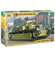 Модель Сов.средний танк "Т-28" 1/35 Звезда